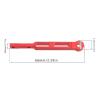 1:12 RC Rear Axle Metal Upgrade Kit Aluminum Alloy Fixing Parts Frame Chassis Components for MN82Pro MN82S MN82- Red view 3