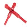 1:12 RC Rear Axle Metal Upgrade Kit Aluminum Alloy Fixing Parts Frame Chassis Components for MN82Pro MN82S MN82- Red view 4
