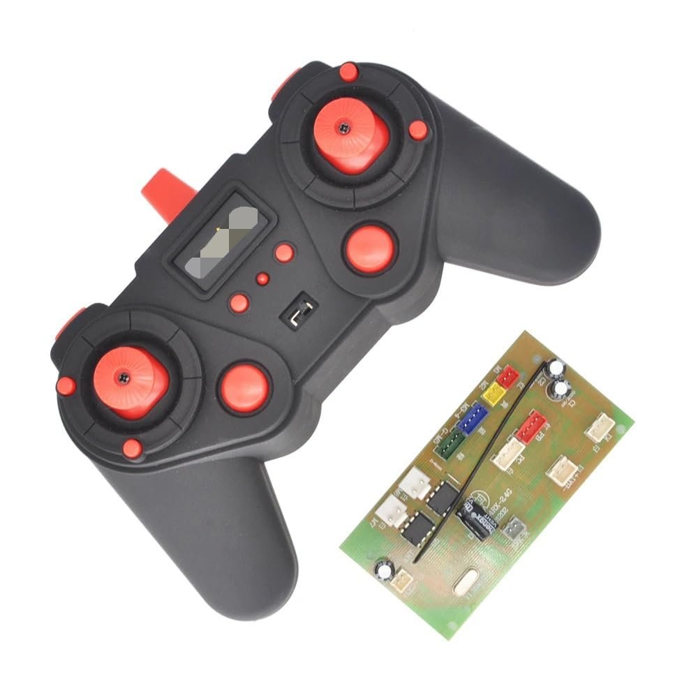 22CH 2.4G Radio Transmitter & Receiver Board Kit for 1594 594 RC Loader, DIY Toy Remote Control Parts(Radio and Rx Board)