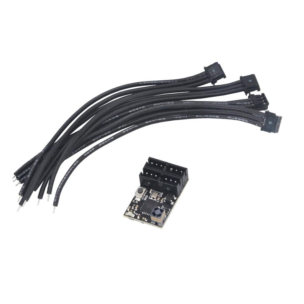 4CH 2.4GHz AFHDS3 Receiver, Micro Receiver with Failsafe Function for Noble NB4 Transmitter, RC Car Parts