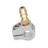 RC Boat Clamp with Nozzle, Aluminum & Brass Fuel Line Lubricating Oil Inlet for 6/7/8/9mm Drive Shaft, RC Gas Boat Upgrades(6mm) view 1