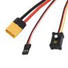Brushless ESC High Performance 80A Continuous Current Adjustable BEC Output 5.2V to 8.2V Supports 2 6S Lithium Batteries for 1/8 1/10 RC Crawler Cars Axial SCX10 view 4