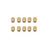 10PCS RC Hydraulic Oil Nozzle Fixed Lock, 3mm Nylon Tubing Copper Cap with Thread, Durable Oil Hoop Part for RC Model view 1