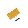 RC Metal Loader Tracks for Hydraulic Engineering Vehicle Bulldozer Model, Yellow Zinc Alloy, 855 Parts with Anti-Slip(1 PCS) view 3