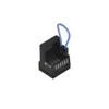 10PCS RC Receiver Binding Plg, 2.4G JR Jumper Cap with Soft Silicone Wire for MR4SF MR4SB Receiver & RC Model(Red and Blue) view 2