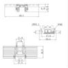 360L Steel Track for 1/14 RC Hydraulic, JD-106 Engineering Vehicle Parts, A3 Steel Metal with Pins view 2