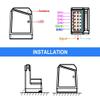 MR4SB 2.4G 4CH RC Receiver, S.Bus Antennaless HV Receiver for 3PV 4PLS 4PM 10PX RC Car/Boat Transmitter(5PCS) view 2