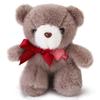 ABEARCAR 4.7 Inchs Teddy Bear Stuffed Animal with Heart,Bow Tie Embroidered Pink Heart Teddy Bear Plush Toy for Girlfriend, Boyfriend(Brown) view 1