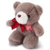 ABEARCAR 4.7 Inchs Teddy Bear Stuffed Animal with Heart,Bow Tie Embroidered Pink Heart Teddy Bear Plush Toy for Girlfriend, Boyfriend(Brown) view 2