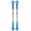 Aluminium Alloy Steering Linkage Rods Precision CNC Machined for Slash 1/10 Scale RC Truck (SLA013B Blue) view 1