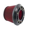 76mm Air Filter Power Intake Racing Universal JDM Dual Funnel Adapter Cold Air Intake Filter Compatible For Apexi view 3