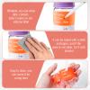 10pcs Bottle Labels Reusable Baby Name Date Bands Daycare Waterproof Bottle Bands Silicone Writable Water Bottles Labels Anti-Slip with Marker 5 Colors for Essentials view 3