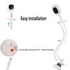 KHQBG Flexible Baby Monitor Mount for Nanit Pro Smart Baby Monitor & Flex Stand |No Tools, No Wall Damage, Portable with 360 Angle Adjustment (Twist) view 3