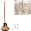 Floating Broom Halloween Decorations Dancing Witch Broom Ghostly Floating Witch for Party and Haunted House Spooky Animated for Halloween Decor view 1