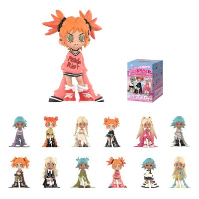 POP MART Lil Peach Riot Loading! Series Blind Box Figures, Collectible Toys Home Decorations, Holiday Birthday Gifts for Girls and Boys, Single Box