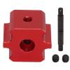 RC Differential Locker Spool Metal Upgrade High Strength Deceleration Performance Enhancer for Slash Rustler 1/10 RC Car Aluminum Alloy Iron 48mm 2 Accessories (Red) view 1