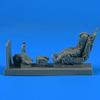 Aerobonus 320159 1/32 Soviet Pilot with ej. seat for MiG-21 Resin kit view 1