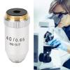 40X Achromatic Objective RMS Size Brass Stainless Steel Auto Rebound Microscope Objective Replacement view 2