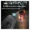 BOYOGOHP 1/2/4pc Wireless LED Drone Strobe Light Compatible with Motorcycle Car Bike Remote Control Compatible with Anti-collision Warning Light Signal Light(Lamp4) view 4