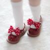 1/6 Scale BJD Doll Shoes Bow Leather ShoesJoints Dolls Miniatures Accessories BJD Toys Shoes(Red) view 2