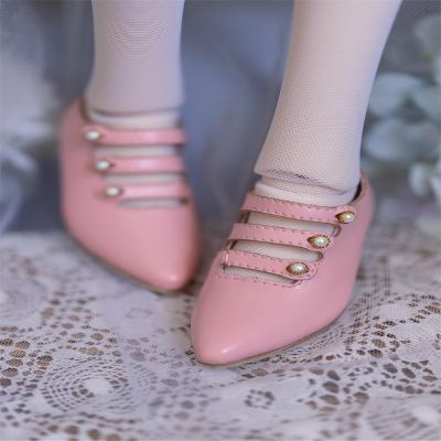 1/3 Scale BJD Doll Shoes Pointed High Heels Leather ShoesJoints Dolls Miniatures Accessories BJD Toys Shoes