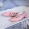 1/3 Scale BJD Doll Shoes Pointed High Heels Leather ShoesJoints Dolls Miniatures Accessories BJD Toys Shoes view 4