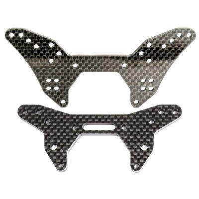 5MM Carbon Fiber Shock Tower Front & Rear for Arrma 6S 1/7 Limitless F1/Felony/Infraction 6S,Thick Durable Upgrades Replacement Shock Tower Part,ARA320513(F) ARA320512(R)