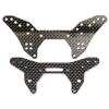 5MM Carbon Fiber Shock Tower Front & Rear for Arrma 6S 1/7 Limitless F1/Felony/Infraction 6S,Thick Durable Upgrades Replacement Shock Tower Part,ARA320513(F) ARA320512(R) view 1