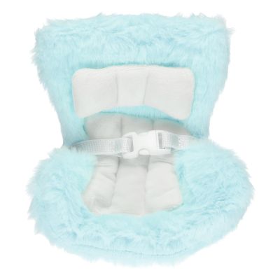 HEARTOOL Doll Car Seat, Decorative Car Air Vent Safety Sofa with Clip Perfect for 10-17cm Dolls, Ornament Accessory Perfect for Blind Box Doll Fans & Collectors (Blue)