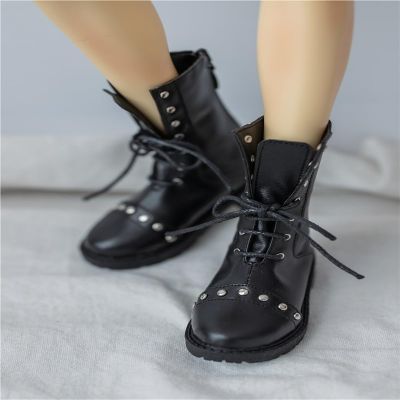 1/4 Scale BJD Doll Shoes Riveted Boots, Joints Dolls Miniatures Accessories BJD Toys Shoes