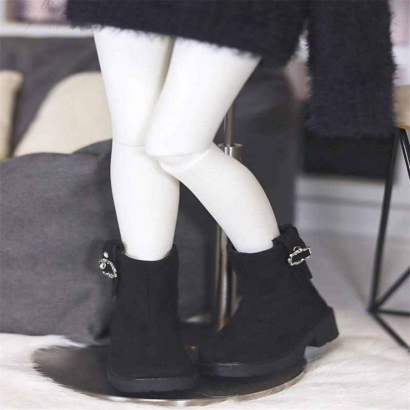 1/4 Scale BJD Doll Shoes Metal Short Boots, Joints Dolls Miniatures Accessories BJD Toys Shoes