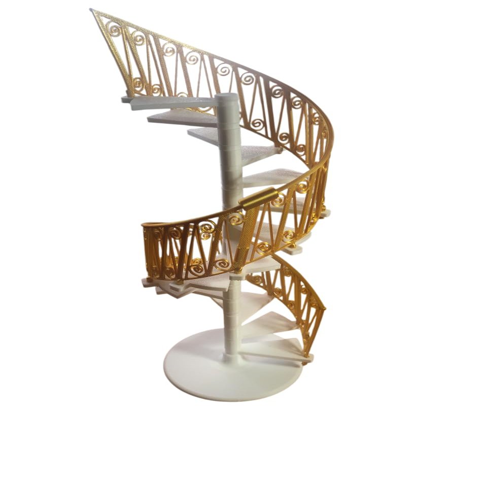 1/12 Scale Dolls House Furniture, Spiral Staircase kit