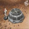 Legion Terrain - LegionTower Reactor Top - Miniature Tabletop Wargaming Terrain (Painted) view 4
