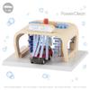 Waschanlage PowerClean: 16 x 16 x 10 cm, Holz und Filz, for Stck view 2