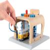 Waschanlage PowerClean: 16 x 16 x 10 cm, Holz und Filz, for Stck view 4