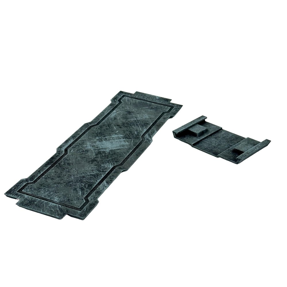 Legion Terrain - LegionTower Double Walkway - Miniature Tabletop Wargaming Terrain (Painted)