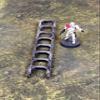 Legion Terrain - Adjustable Ladder - Miniature Tabletop Wargaming Terrain (Painted) view 2
