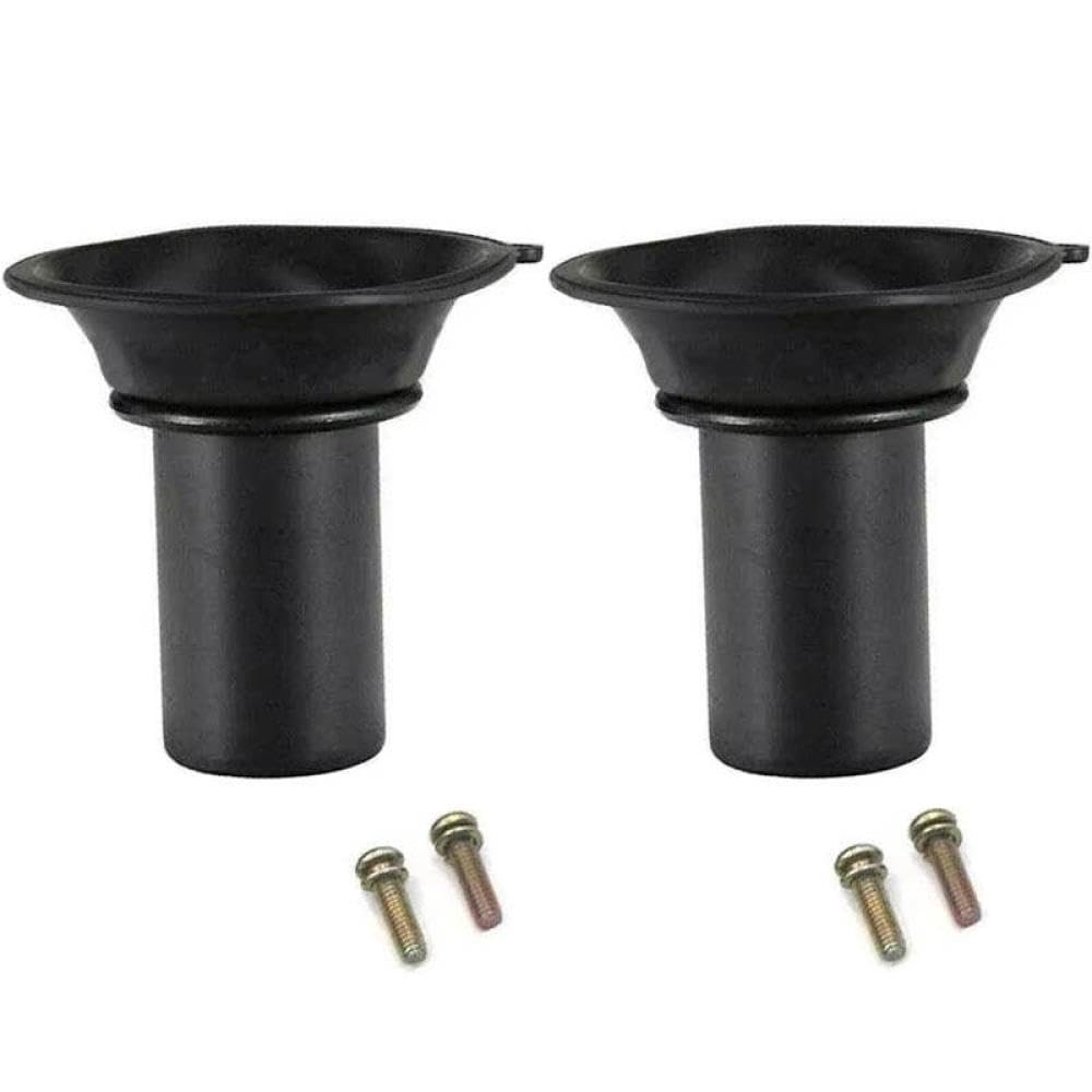 2 Pcs Carburetor Diaphragm Vacuum Plunger Fuel System Part Compatible With VT500 VT500C 1983 1986 VT 500 Models