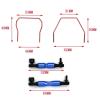 for Trax-xas 4X4 for Slash for Stampede for Rustler for Rally RC Front & Rear Sway Bar Kit SLF311 - Upgrade Parts view 4
