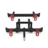 rc Bumper Compatible With MN For MN82 LC79 1/12 RC Car Upgrade Modification Parts Accessories Metal Front And Rear Bumper Guards(Black) view 1