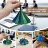 3D Printed Expanded Sensory Fidget Star with Honeycomb Texture - Focus & Anxiety Relief Tool for Adults & Teens, Unique Desk Gadget Gift view 2