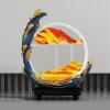 KHAOL Liquid Motion 3D Sandscape Moving Sand Art Ocean Dune Dynamic Sand Flow Art Modern Home Decor Relaxing Gift for Adults Office Desktop(Q) view 1