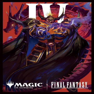 Magic: The Gathering - Final Fantasy Players Card Sleeve Character Borderless Edition Crystal Collector MFS-30