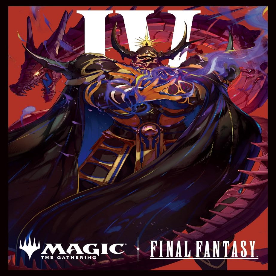 Magic: The Gathering - Final Fantasy Players Card Sleeve Character Borderless Edition Crystal Collector MFS-30