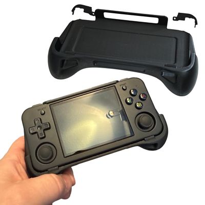 Controller Handle Case for RG35XX H DIY Game Console 3D Printed Ergonomic Design Grip Handle Protective Cover,Improving The Comfort of The Grip