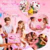 30 Pack Valentines Day Gifts for Kids with Galaxy Slime, Valentine Classroom Exchange Prizes, Slimes Stress Relief Fidget Toys, Valentines Party Favors, School Prize Rewards view 2