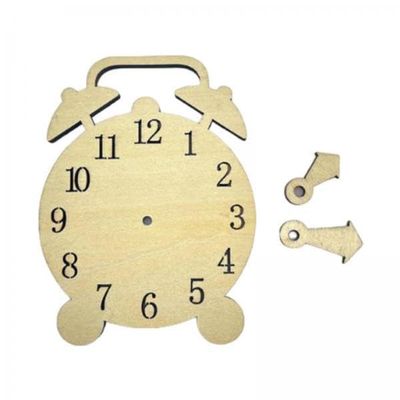 6X Busy Board Parts Basic Skill Wooden Busy Board Clock for Boys Children Girls