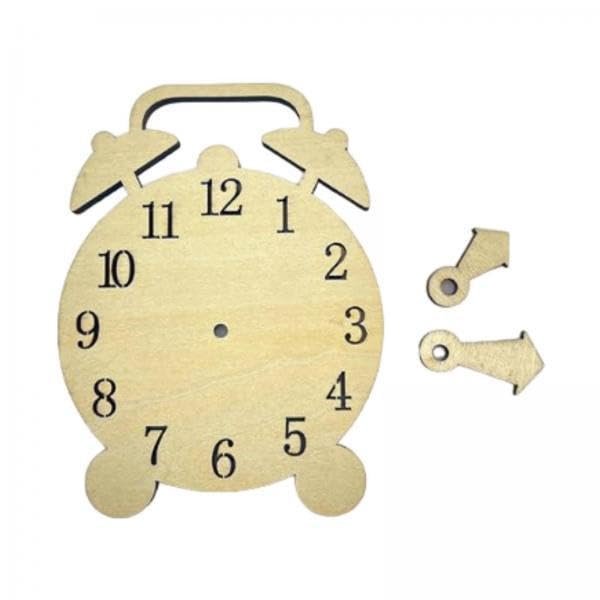 6X Busy Board Parts Basic Skill Wooden Busy Board Clock for Boys Children Girls