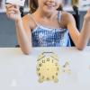 6X Busy Board Parts Basic Skill Wooden Busy Board Clock for Boys Children Girls view 3