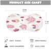 FRCSDIY Cups and Strawberries Burp Cloths Cotton Baby Washcloths,Large 22x11in Burping Cloth Absorbent and Soft for Newborn Baby Boys and Girls,2 Pack view 4